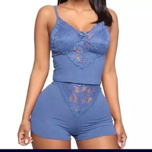 Bra and shorts set